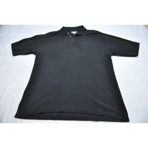Tommy Bahama Polo Shirt Mens Medium Short Sleeve Silk Blend Button Up‎ Casual